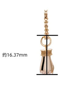 925 Sterling Silver 14K Plated Gemstone Blue Spinel Fist Boxer Gold Handguard and Peace Earrings Can Be Used With Ear Clips