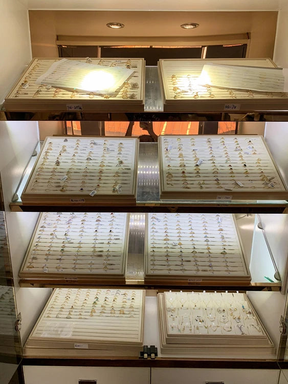 Emotional Factory 925 Sterling Silver 14K Gold Plated Gemstone Sample Single Stone Pearl Necklace