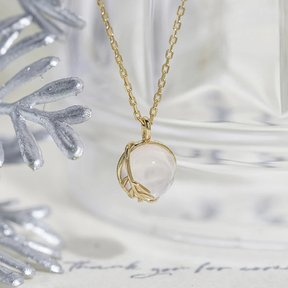 Emotional Factory 925 Sterling Silver 14K Gold Plated Gemstone Rainbow Stone Small Cute Snake Zircon Necklace