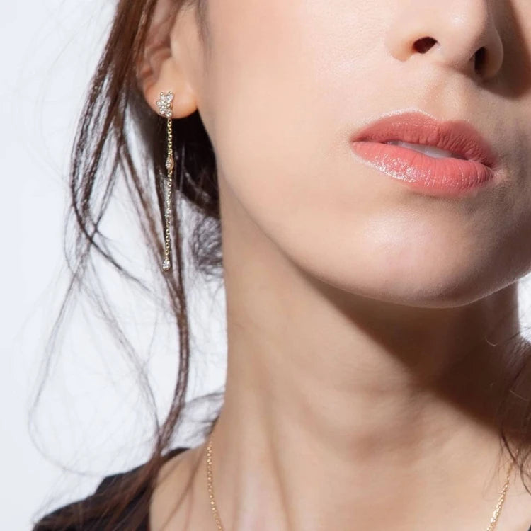 Emotional 925 Sterling Silver 14K Gold Plated Gem Stone Gemstone Retro  Cz Zircon Round White Shell Sky Blue Glass Earrings