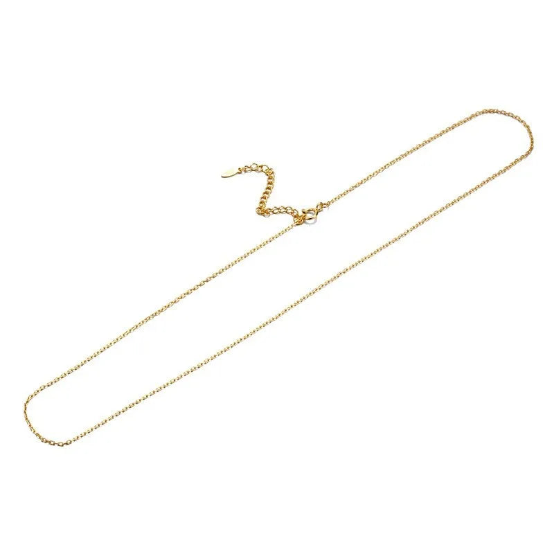 Accessories 925 Sterling Silver 14K Gold Plated Rhodium Plated Chain