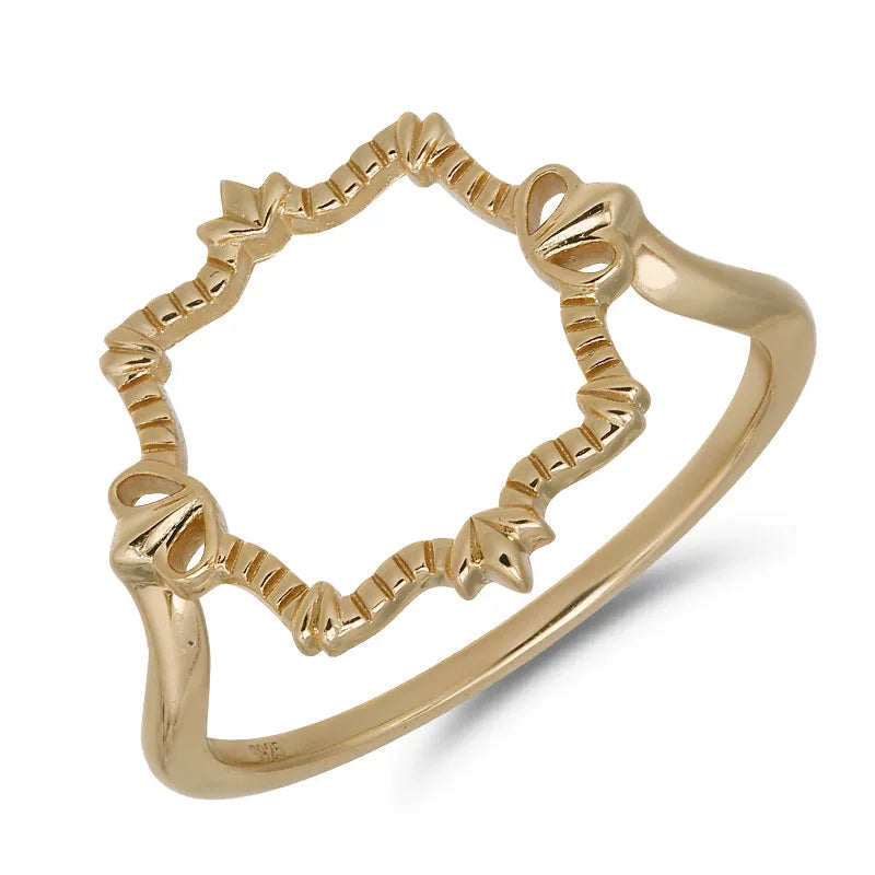 Emotional 925 Sterling Silver 14K Gold Plated Gemstone Picture Frame Premium Set Natural Peridot White Zirconia Vine Ring