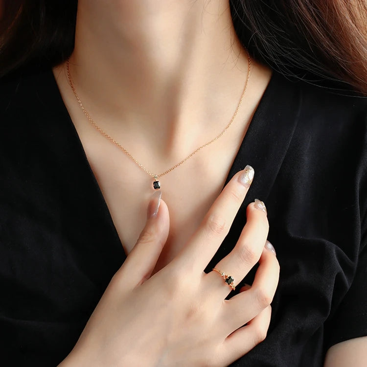 Emotional 925 Sterling Silver 14K Gold Plated Gemstones Natural Vintage Charm Floral Pattern Green Aventurine Peridot Necklace