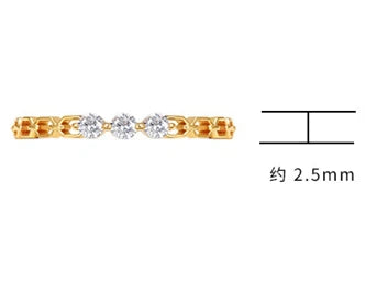 Emotional Factory 925 Sterling Silver 14K Gold Plated Gemstone Retro Vintage Cz Zircon Irregular Hollow White Zirconia Ring