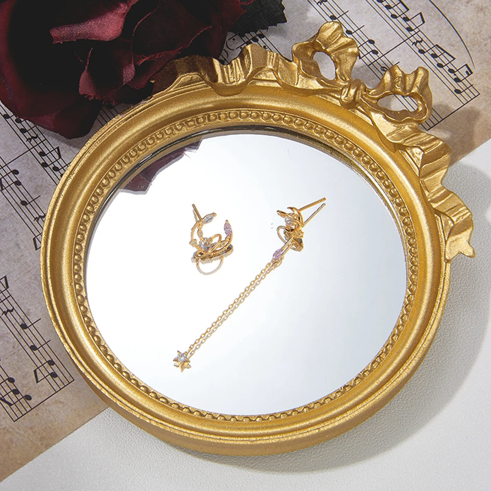 Emotional Factory Jewelry New 925 Sterling Silver 14K Gold Plated Pink Zircon Light Yellow Long Moon Star Earrings