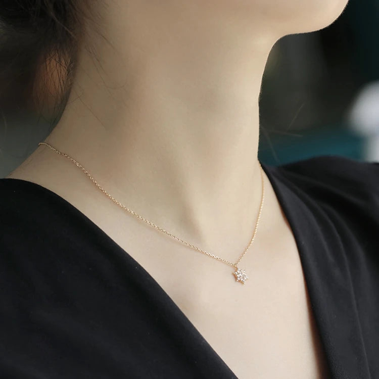 925 Sterling Silver 14K Gold Plated Gemstone Retro Natural Opal Vintage Mans Star Necklace