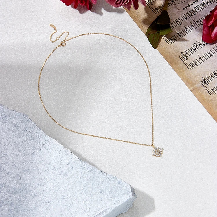 Emotional Factory 925 Sterling Silver 14K Gold Plated Gemstone Full of Zircon Diamond White Topaz Pendant