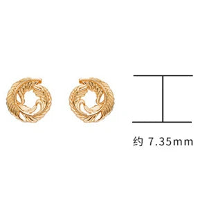 Emotional Factory 925 Sterling Silver 14K Gold Plated Gemstone 8 Mansard Pearl Zircon Long and Short Earrings