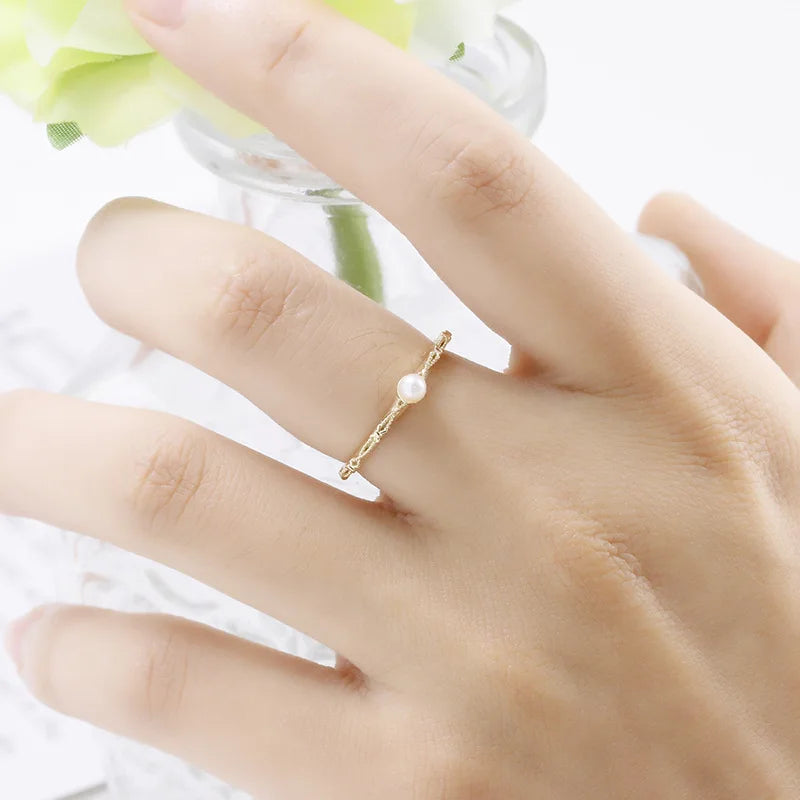 Emotional Factory 925 Sterling Silver 14K Gold Plated Gemstone Vintage Ribbon Lace Women'S Natural Red Garnet Ring