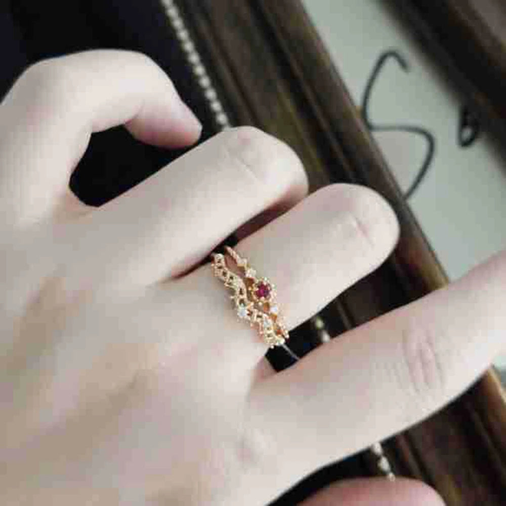 925 Sterling Silver Gold Jewelry Gemstone Wedding Rings Minimalist Opal Lapis Lazuli Quartz Agate Aventurine Ring Schmuck