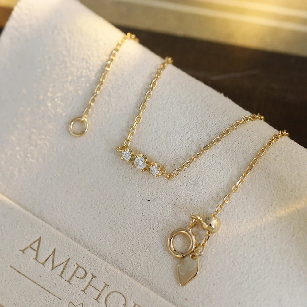 Factory 925 Sterling Silver 14K Gold Plated Gemstone Time Scarred Star Track Laughter Bracelet High Carbon Diamonds Bracelet